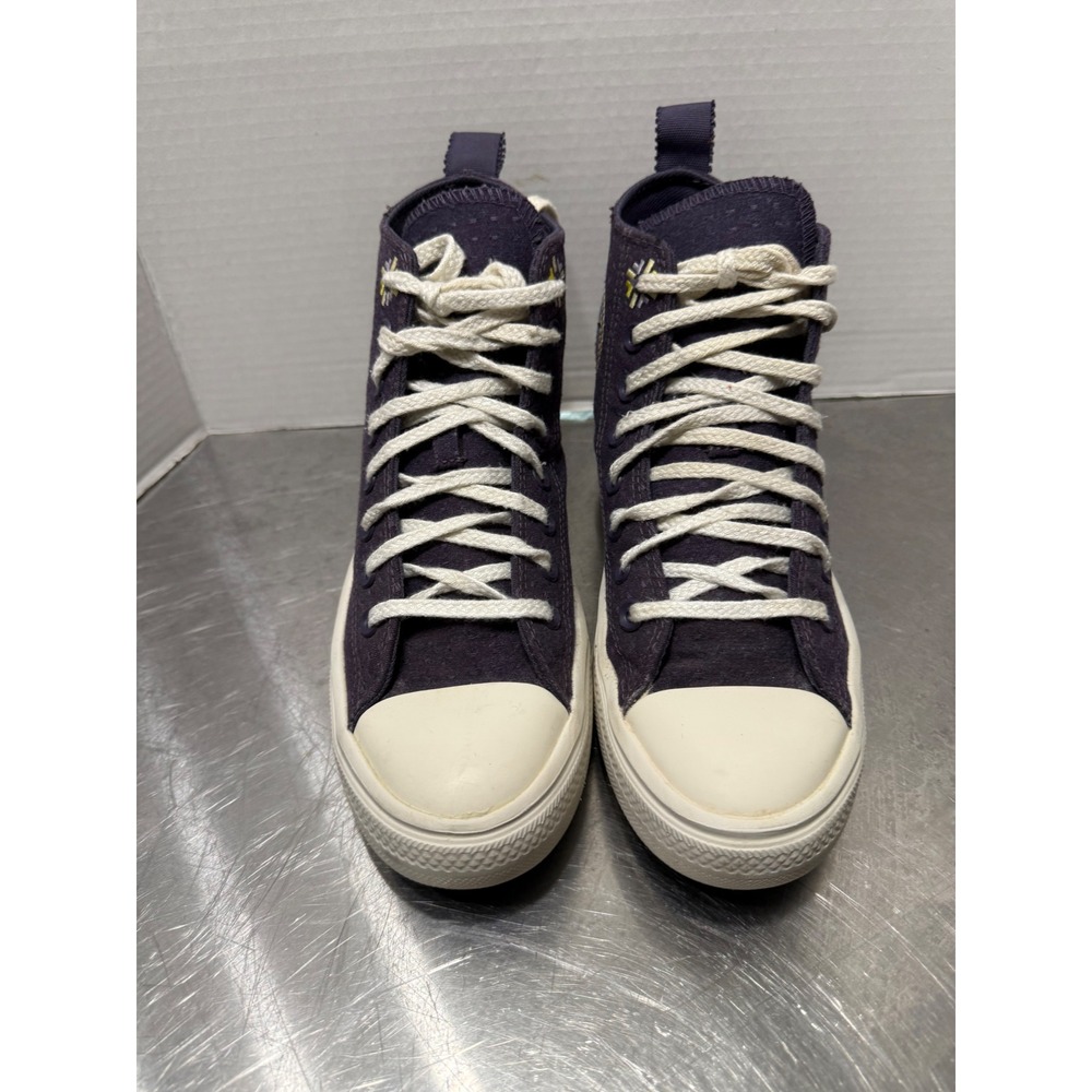 Converse Chuck Taylor All Star Move Platform High Top Purple Floral A05070C 7